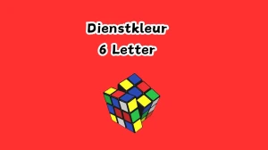 Dienstkleur 6 Letters Cryptogrammen