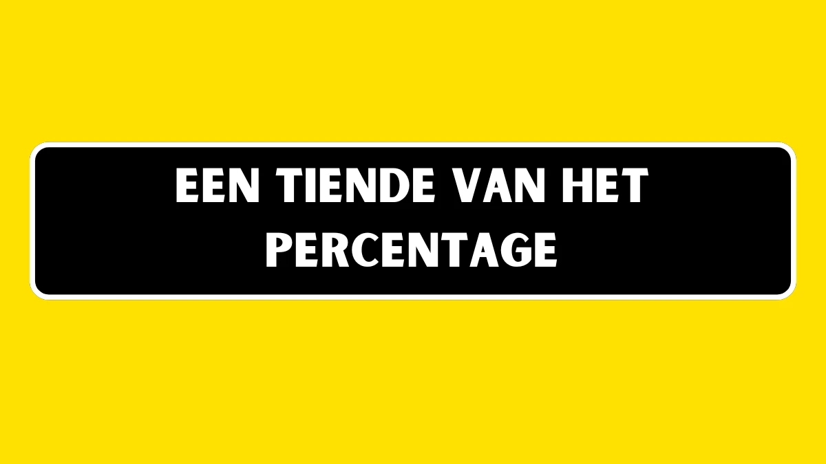 Een tiende van het percentage 10 Letters Cryptogrammen