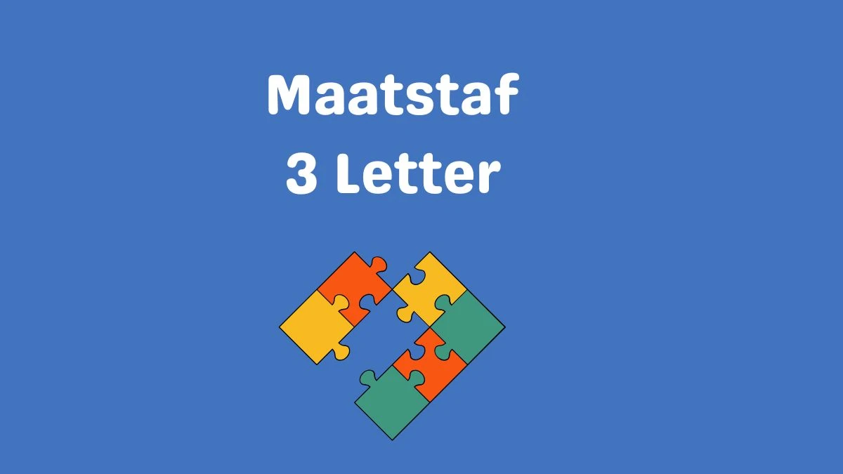 Maatstaf 3 Letters Cryptogrammen