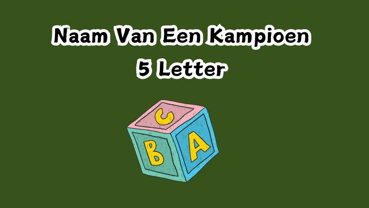 Naam Van Een Kampioen 5 Letters Cryptogrammen