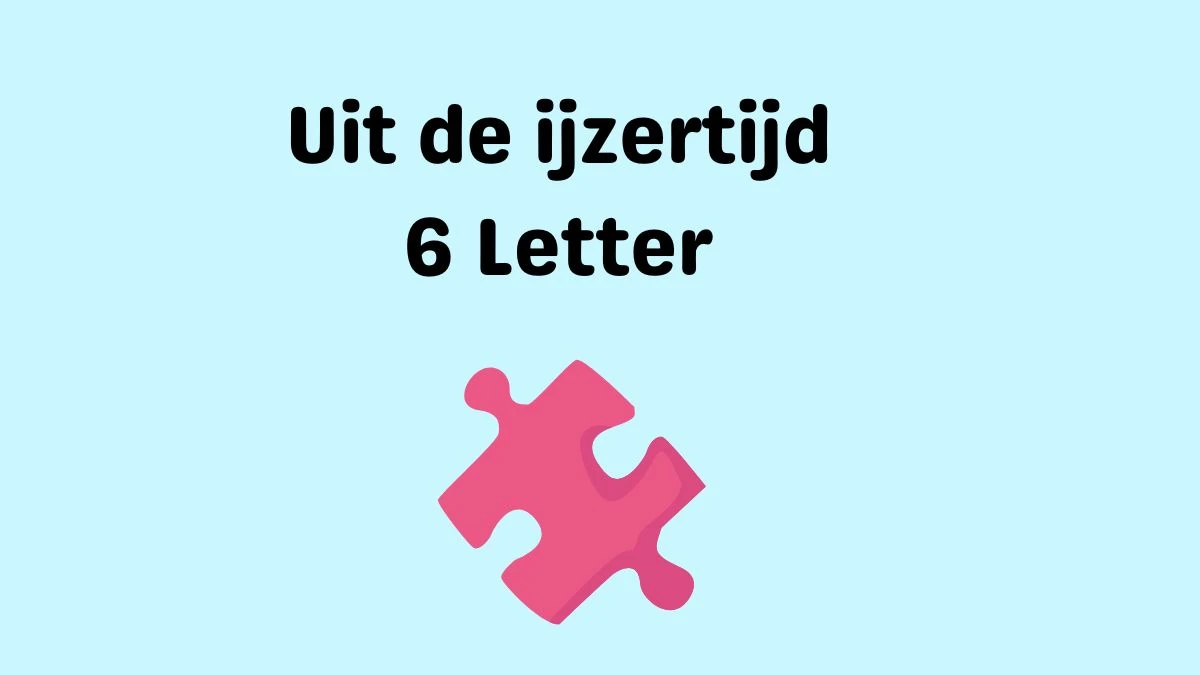 Uit de ijzertijd 6 Letters Cryptogrammen