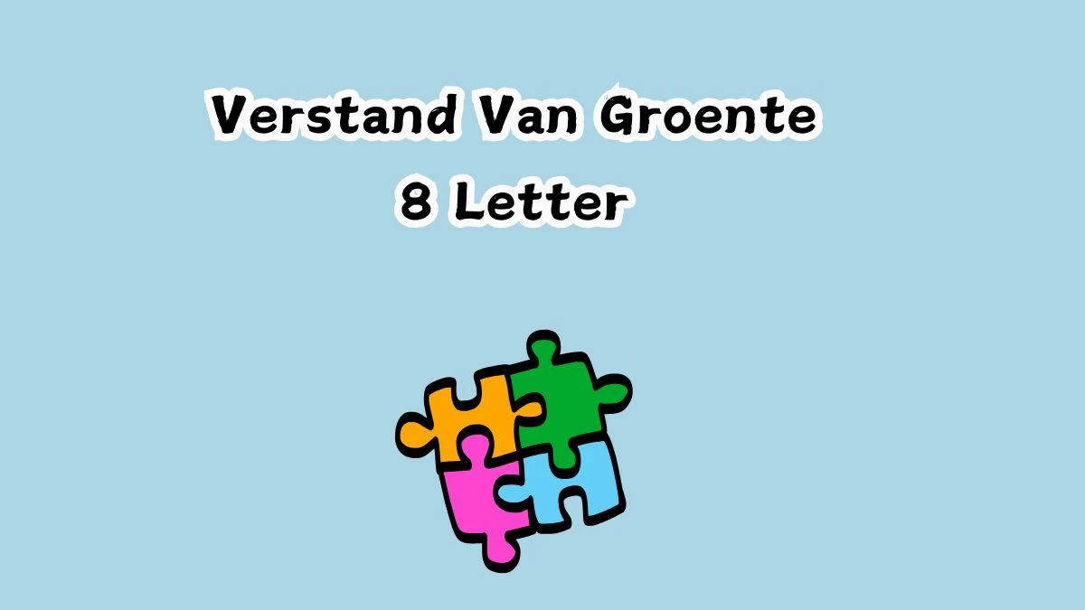 Verstand Van Groente 7 Letters Cryptogrammen